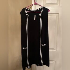 Talbots long sleeveless sweater